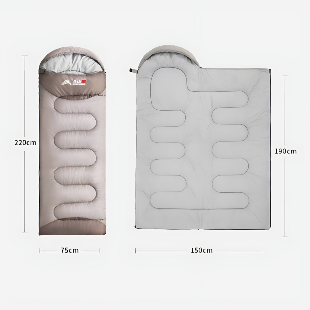 Outdoor Sovepose – Vanntett & Varm ned til -10°C – 4 Sesonger Trekking