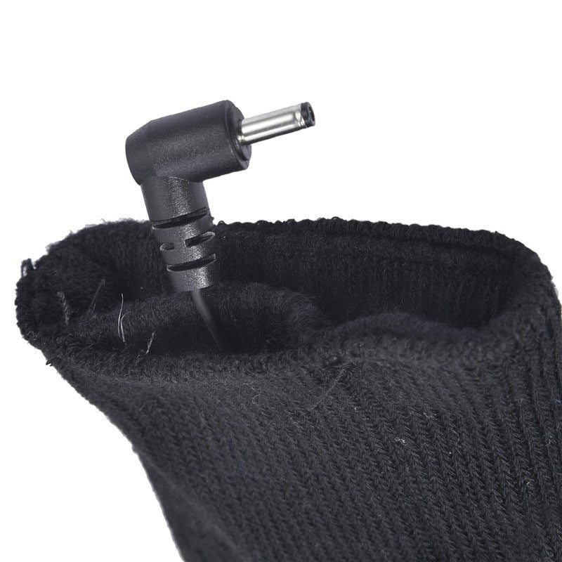 Varmesokker detalje – stik ved kanten til batteripakken