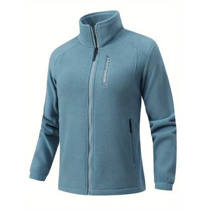 Dame outdoor fleecejakke – varm foret – efterår & vinter