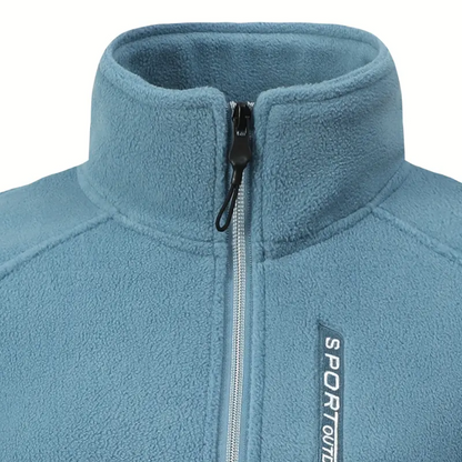 Dame outdoor fleecejakke – varm foret – efterår & vinter