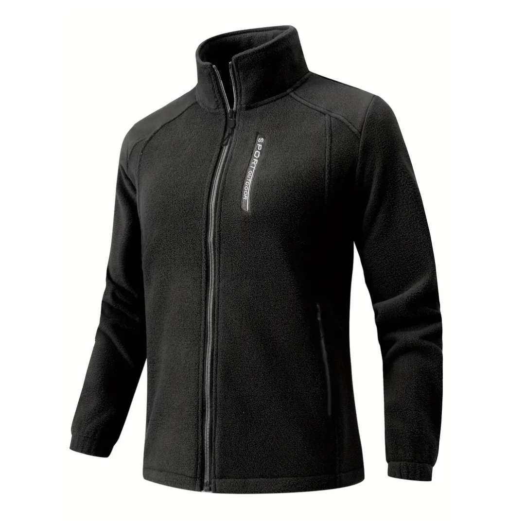 Dame outdoor fleecejakke – varm foret – efterår & vinter