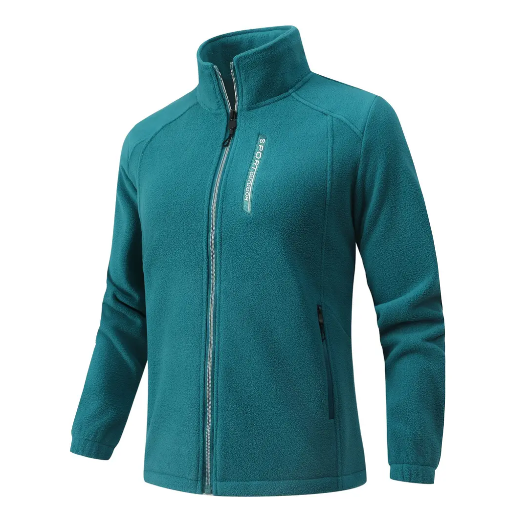 Dame outdoor fleecejakke – varm foret – efterår & vinter