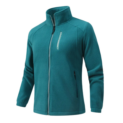 Dame outdoor fleecejakke – varm foret – efterår & vinter