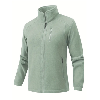 Dame outdoor fleecejakke – varm foret – efterår & vinter