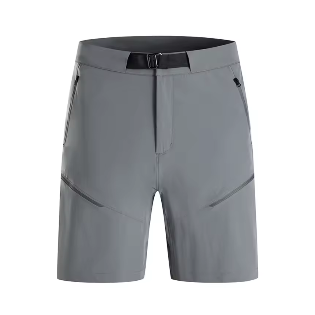 Herre Stretch Slim Fit Vandreshorts - Hurtigtørrende - Lynlåslommer