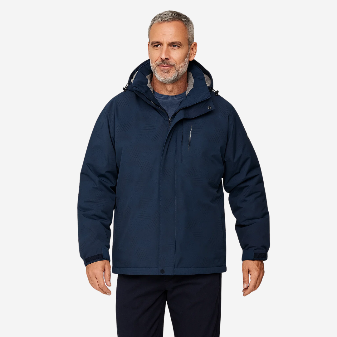Foret herre outdoorjakke – vindtæt & varm – vinter
