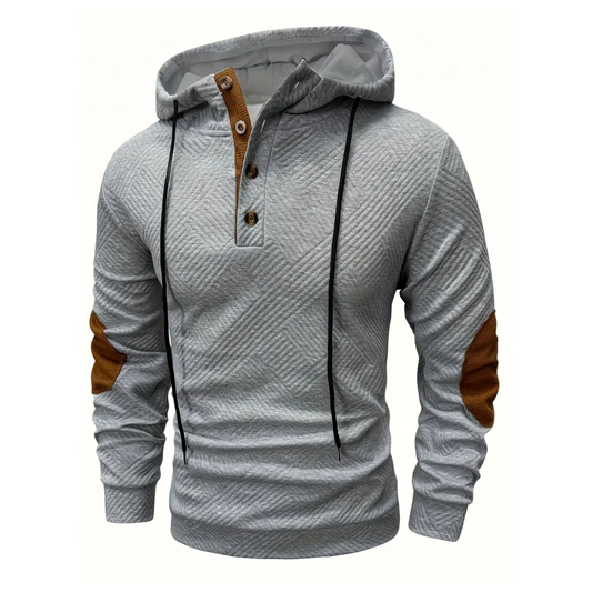 Outdoor herrehoodie – comfort stretch – efterår
