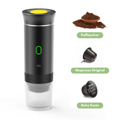 Bærbar Kaffemaskin – Alltid Varm Kaffe – USB Oppladbar