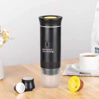 Bærbar Kaffemaskin – Alltid Varm Kaffe – USB Oppladbar