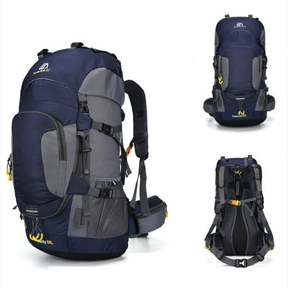 OutdoorHaven - 60L ryggsekk - Vanntett