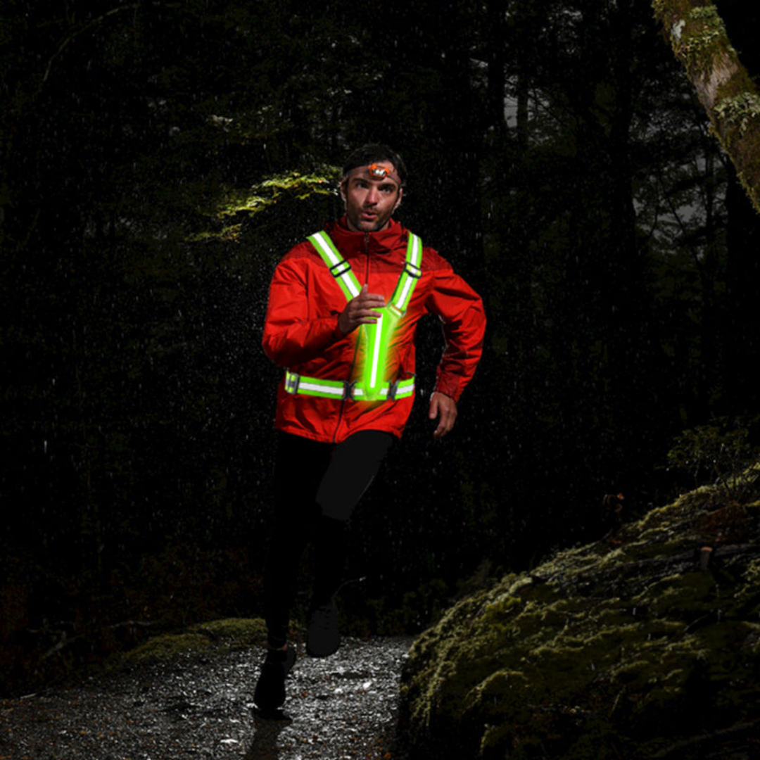 LED Sikkerhedsvest – Reflekterende – Løbevest