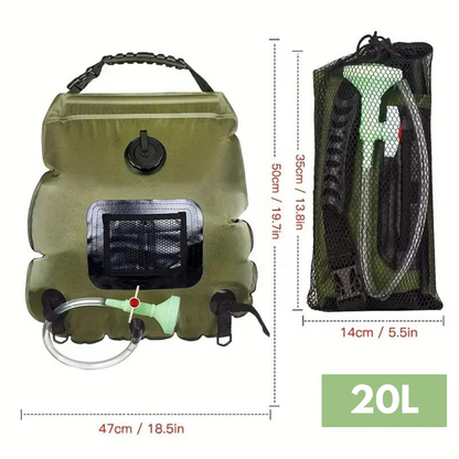 Campingdusj - 20L - Oppvarmet