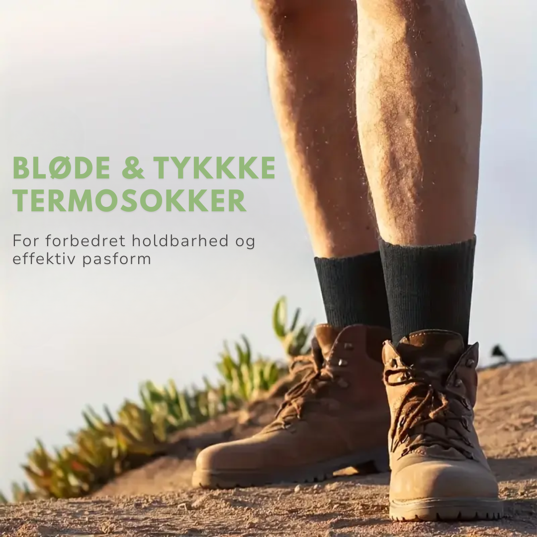 Termosokker – Blødt Plys – Foret
