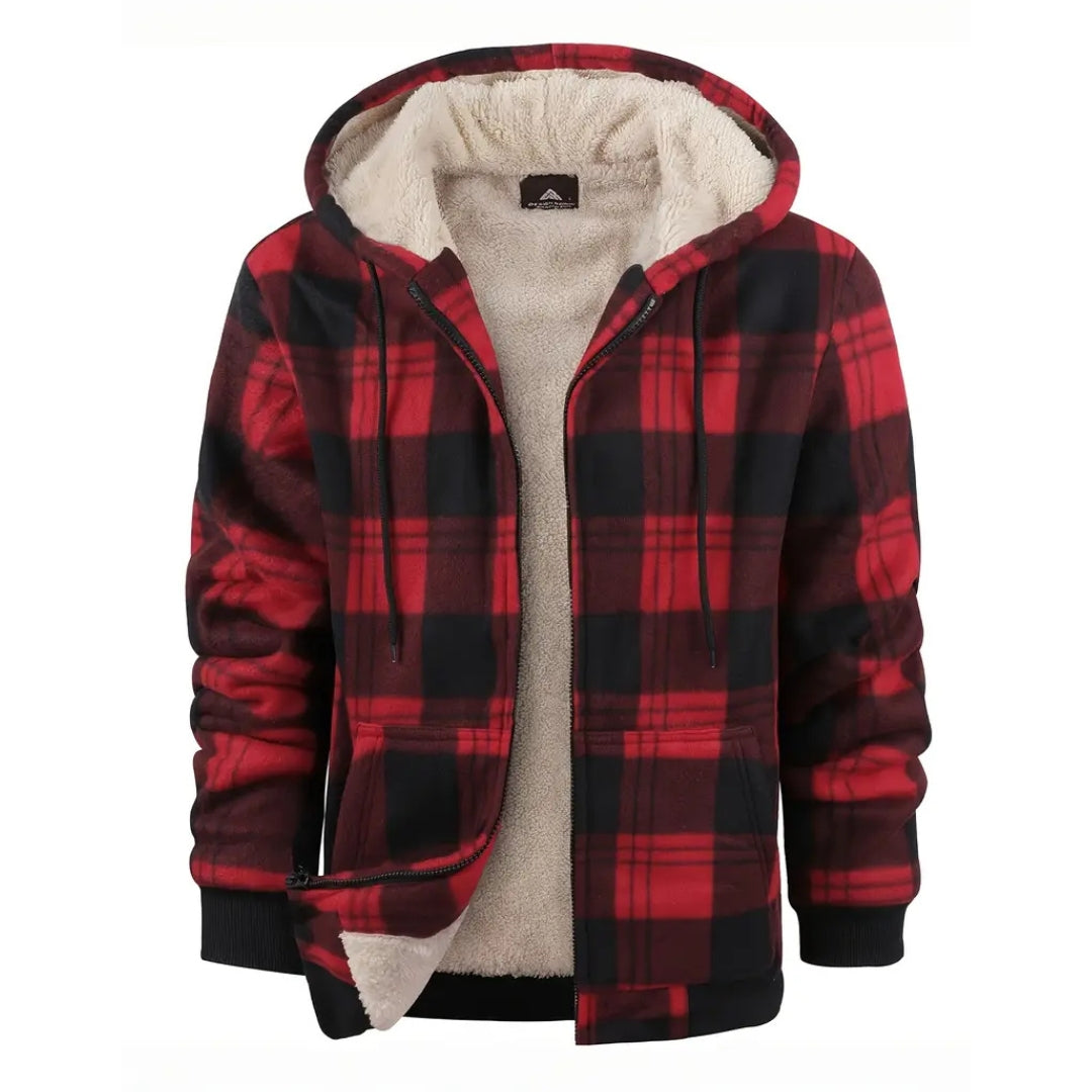 Fleece Hoodie – Sherpa Fôret – Vinterjakke