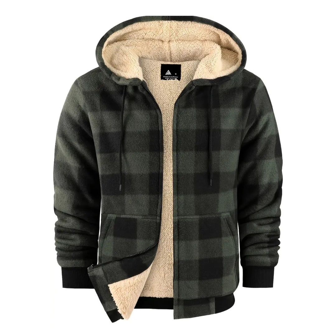 Fleece Hoodie – Sherpa Fôret – Vinterjakke