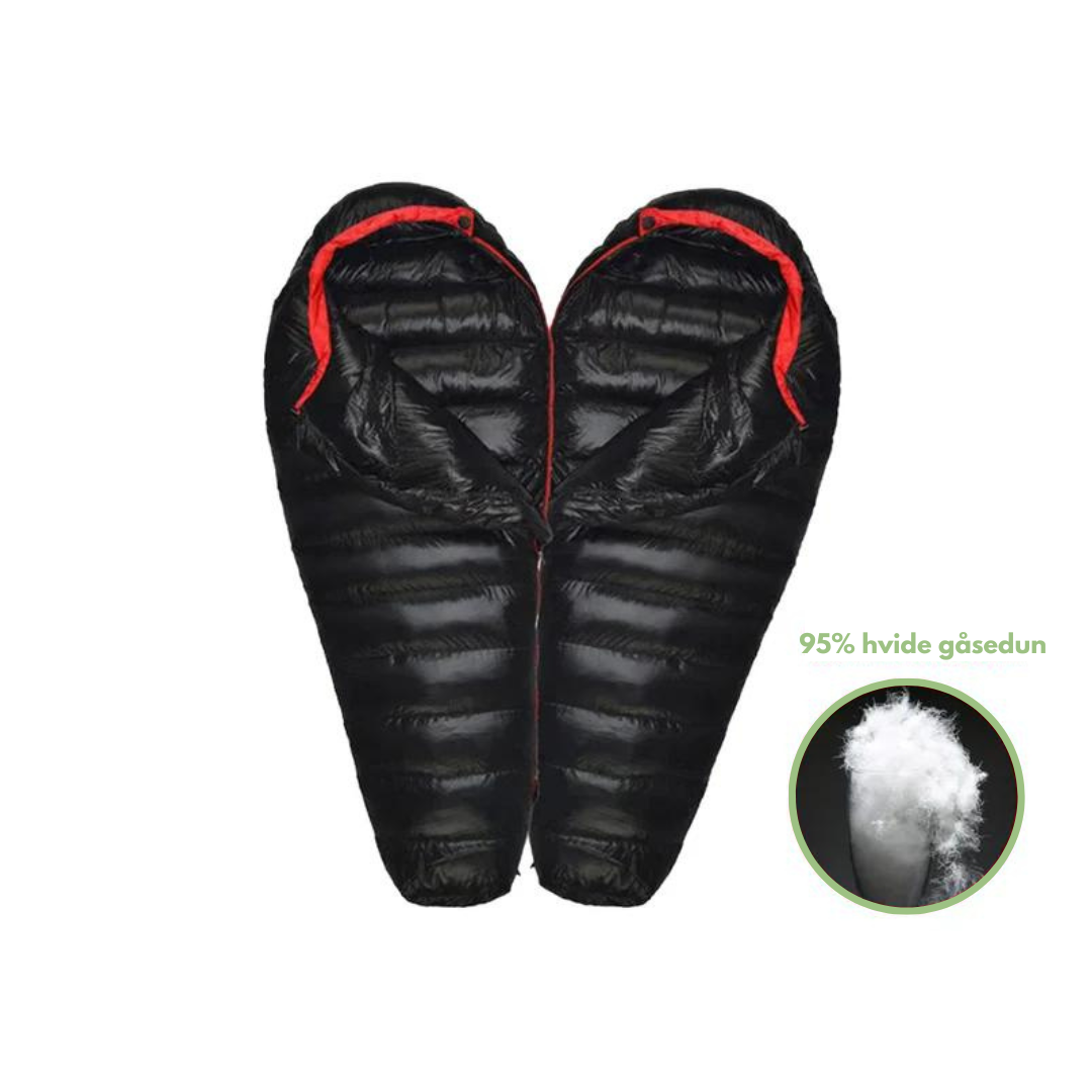 Vintersovepose - 400T Ripstop Nylon - Gåsedun Opptil -20 °C