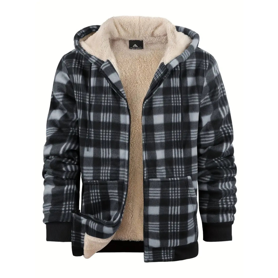 Fleece Hoodie – Sherpa Fôret – Vinterjakke
