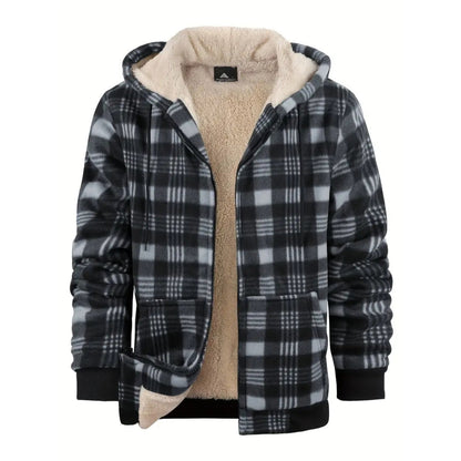Fleece Hoodie – Sherpa Fôret – Vinterjakke