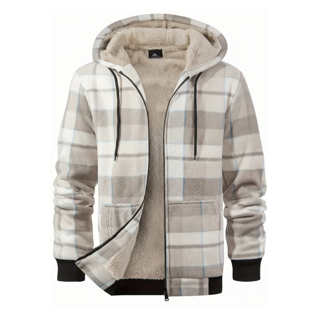 Fleece Hoodie – Sherpa Fôret – Vinterjakke