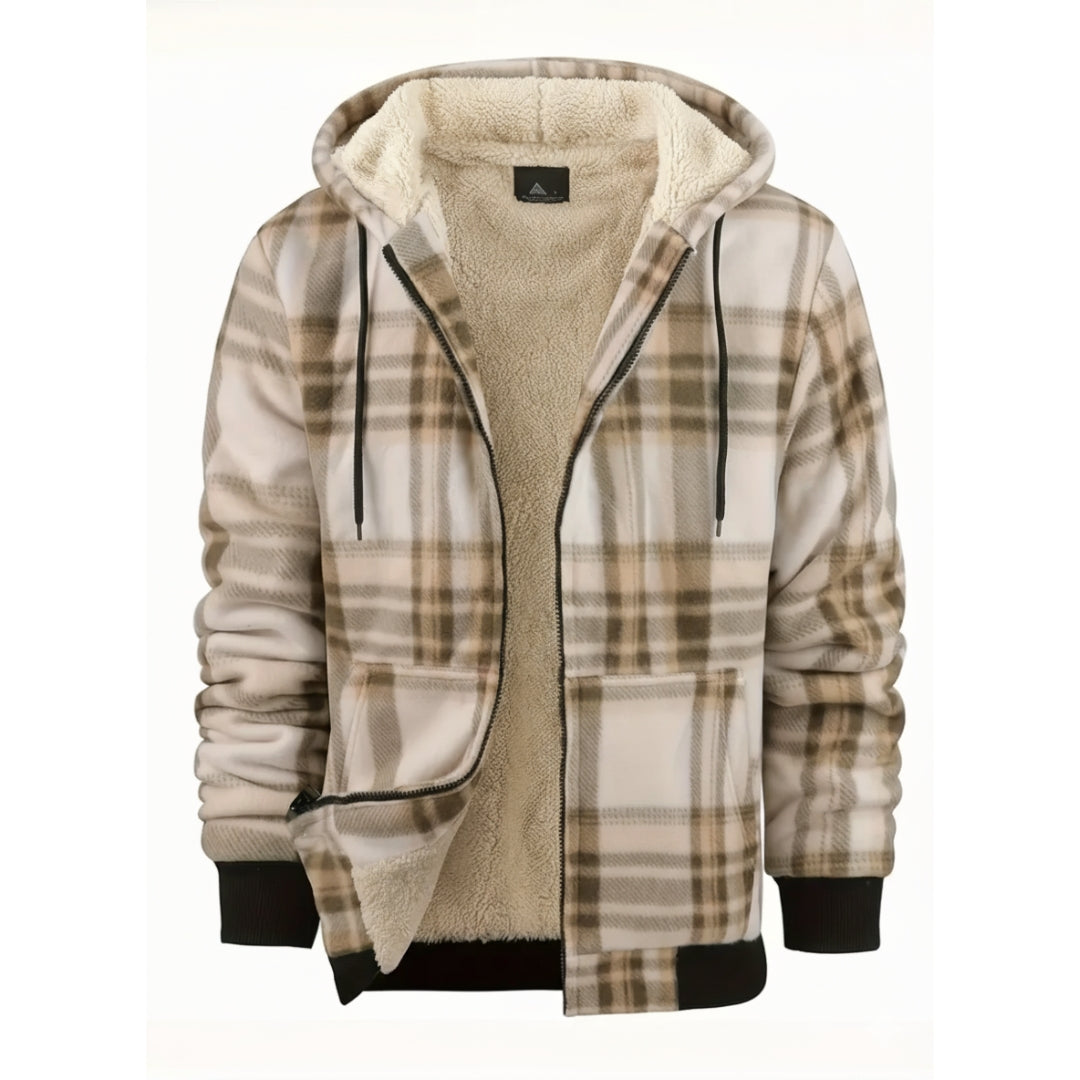 Fleece Hoodie – Sherpa Fôret – Vinterjakke