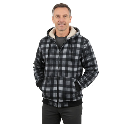 Fleece Hoodie – Sherpa Fôret – Vinterjakke