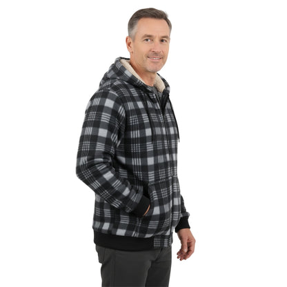 Fleece Hoodie – Sherpa Fôret – Vinterjakke
