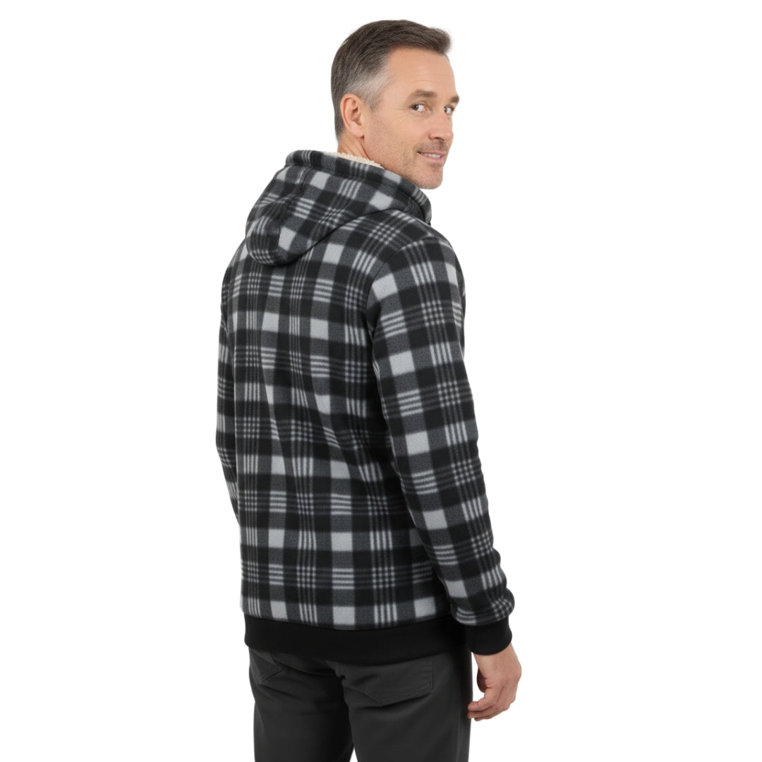 Fleece Hoodie – Sherpa Fôret – Vinterjakke