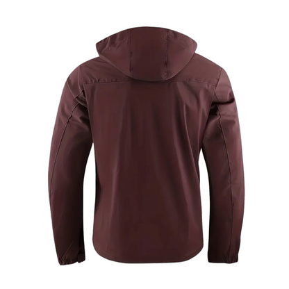 Herre softshell outdoorjakke – vindtett & vanntett – høst