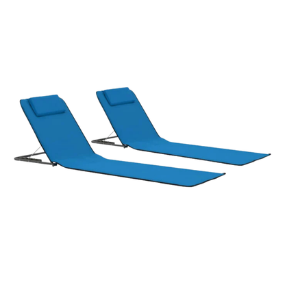 Strandmatte med rekkverk - Sammenleggbar