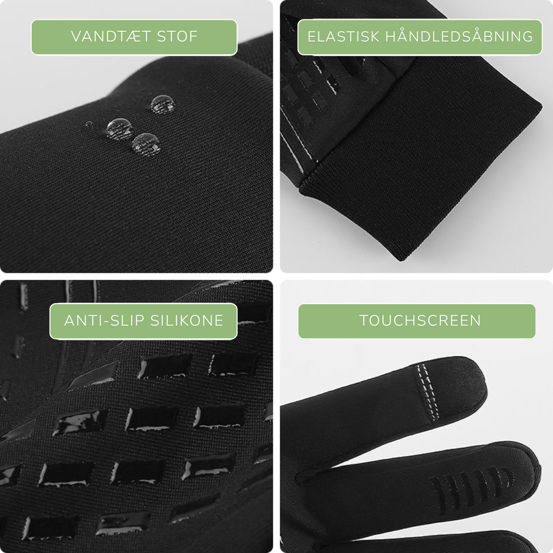 Herre Vinterhansker – Fleeceforet – Touchscreen