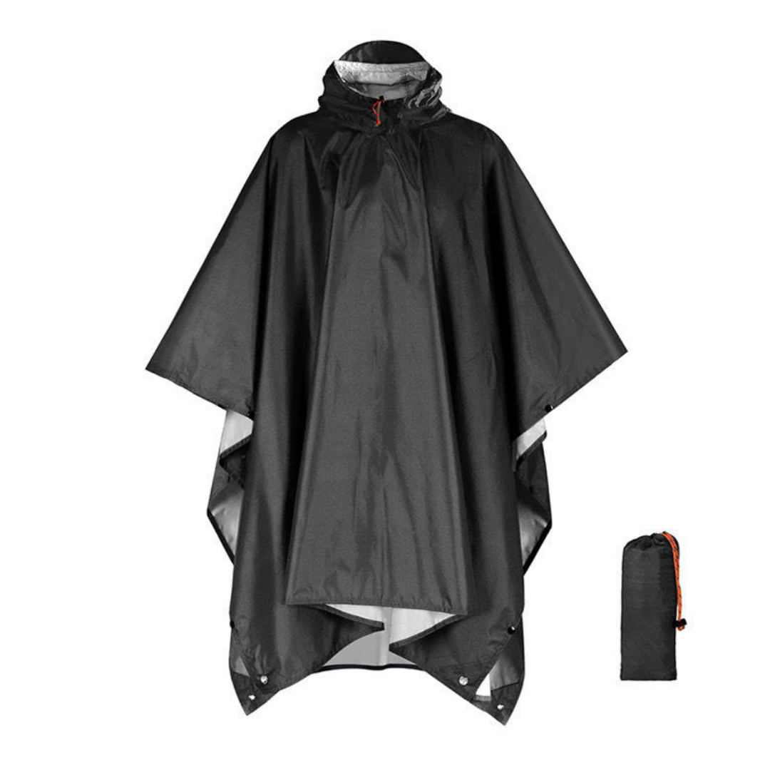 Lett Regnponcho – Vanntett, Pustende & Multifunksjonell
