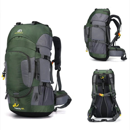 OutdoorHaven - 60L ryggsekk - Vanntett
