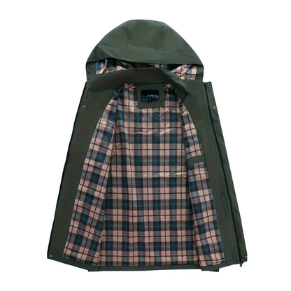 Herre softshell outdoorjakke – vindtett & vanntett – høst