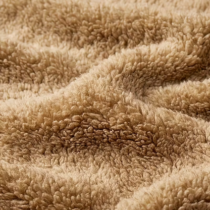 Herre Vinterjakke – Fleece – Full Glidelås med Hetta