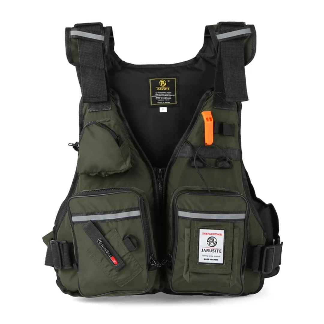 Utendørs vest - fiske