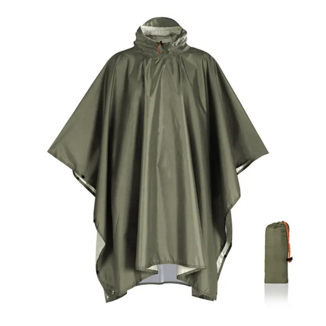Lett Regnponcho – Vanntett, Pustende & Multifunksjonell