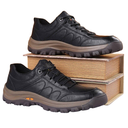 Utendørs sneakers for menn - PE-lær