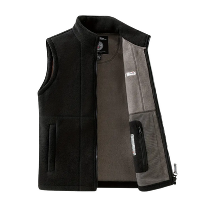 Herre Fleece Outdoor Bodywarmer – Fôret – Høst/Vinter