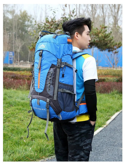 OutdoorHaven - 65L ryggsekk - Vanntett