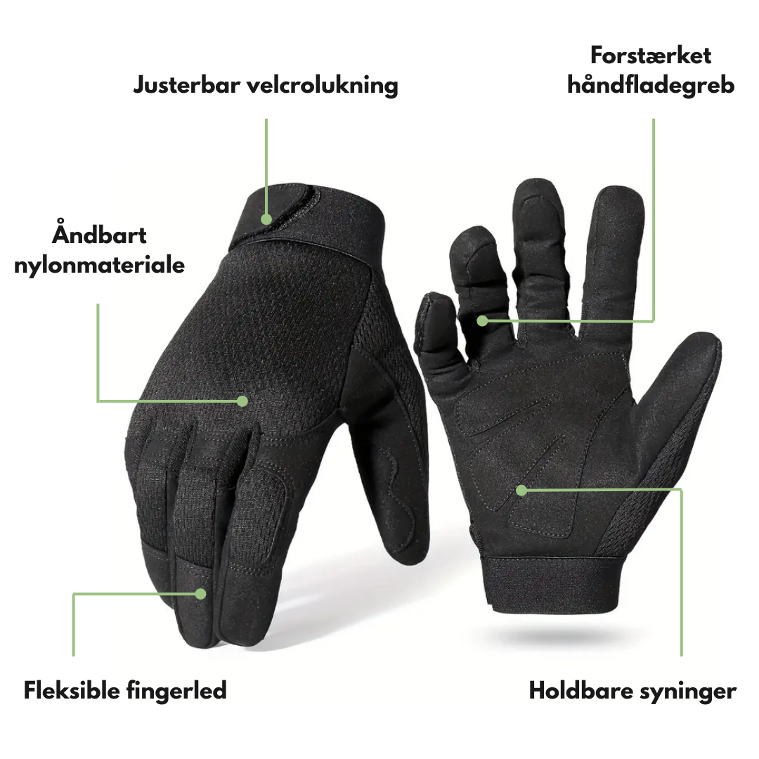 Unisex Utendørshansker – Pustende & Justerbare – Til Sport & Fritid