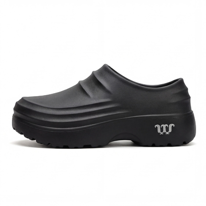 Unisex Slip-On Træsko – Vandafvisende – Støddæmpende Komfort