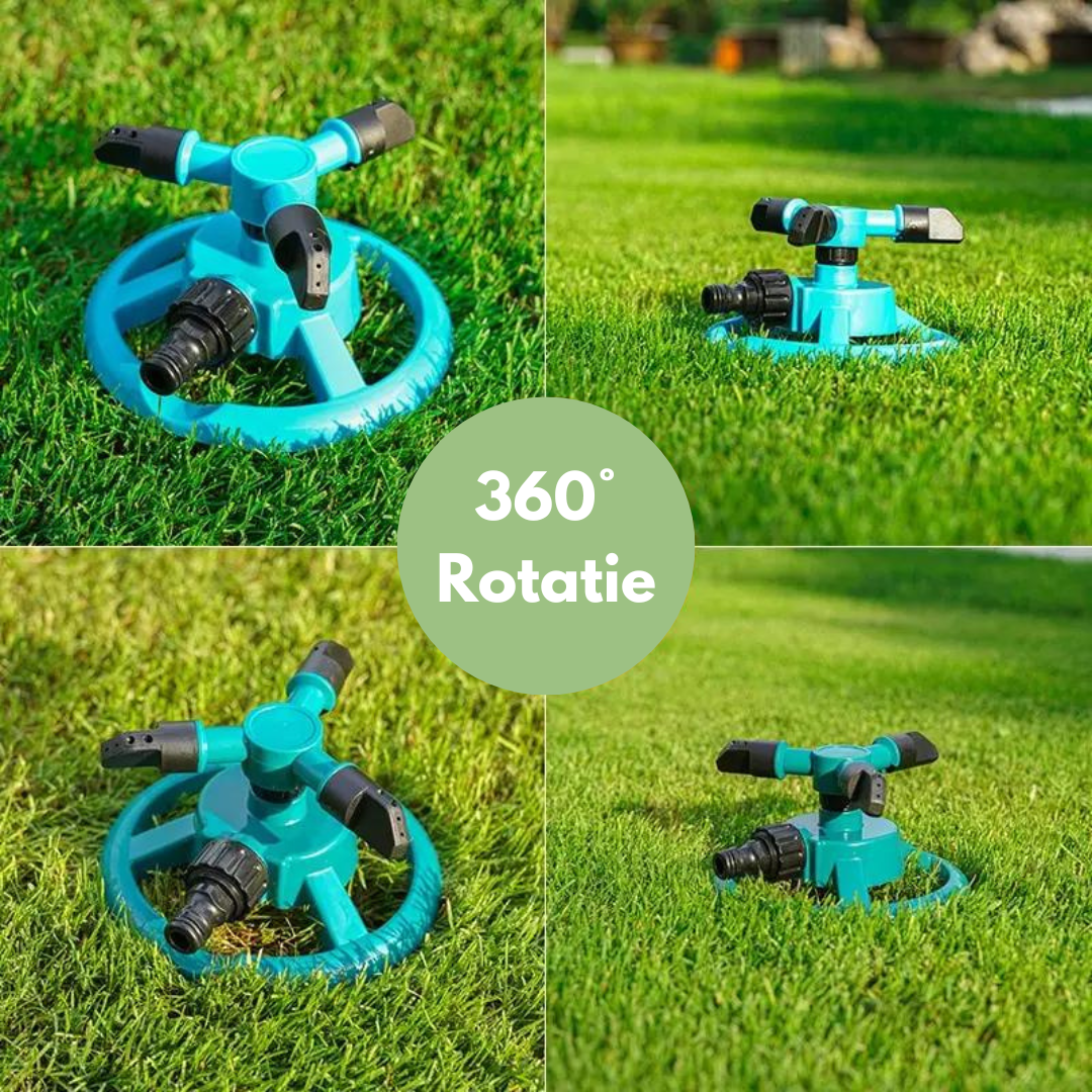 Oscillerende sprinkler - Cirkulær sprinkler til haven