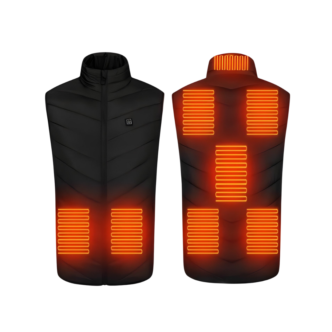 Oppvarmet Bodywarmer – Oppladbar – 3 Innstillinger