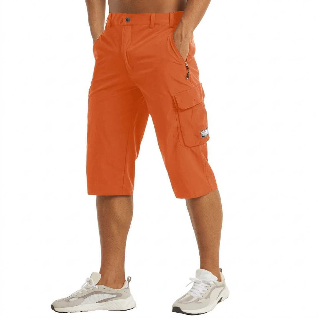 Herre Cargo Shorts – Letvægt – Hurtigtørrende Outdoor Shorts