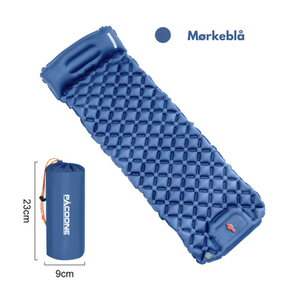 Udendørs nylon-soveunderlag - camping - indbygget pumpe