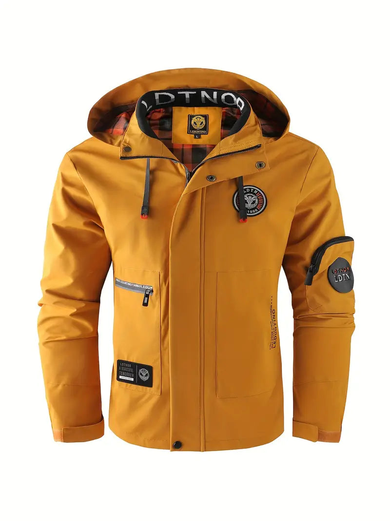 Lettvekt Herre Outdoor Jakke – Vind- & Vanntett – Høst