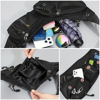 Utendørs crossbody-veske - Tyverisikret