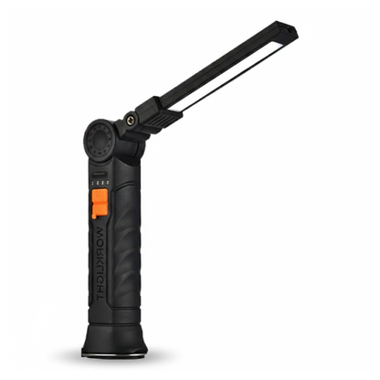 Oppladbar arbeidslampe – USB-C – magnetisk håndfri bruk