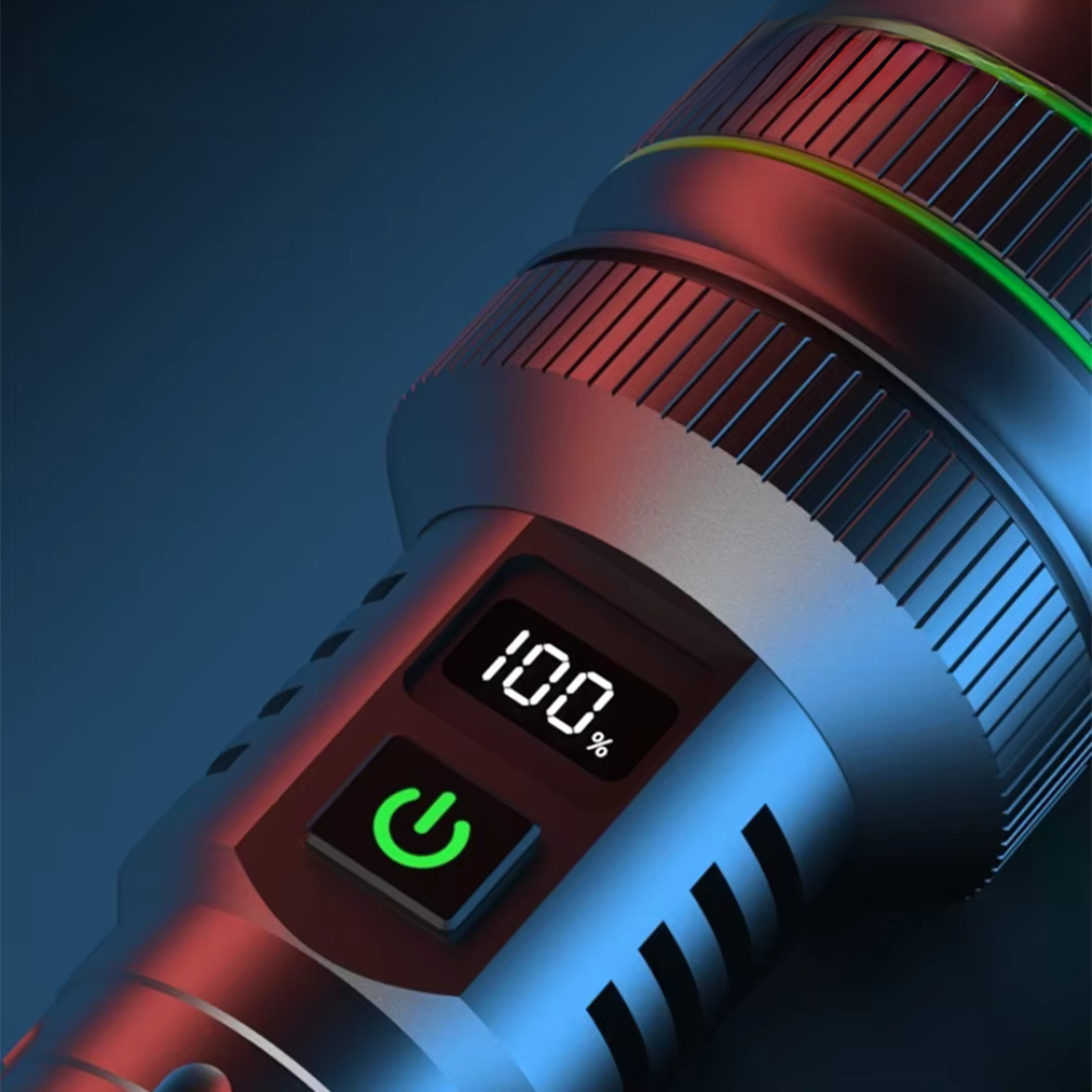 LED Lommelykt - Zoom 3 KM - Ekstremt lyssterk