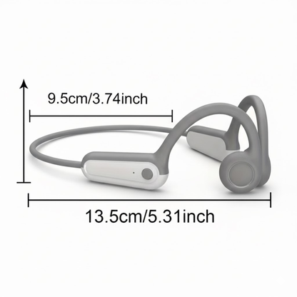 Open-ear sportshodetelefoner – benledning – lang batteritid